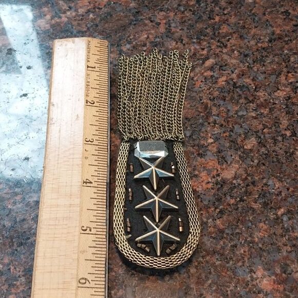 Unisex Pair of Epaulettes for your "Steampunk Vibe that is so fashionable now. - Picture 6 of 6